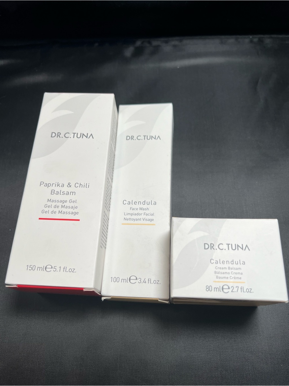 Dr. C. Tuna Farmasi 3-Piece Skincare Set Paprika Chili Massage Gel Calendula